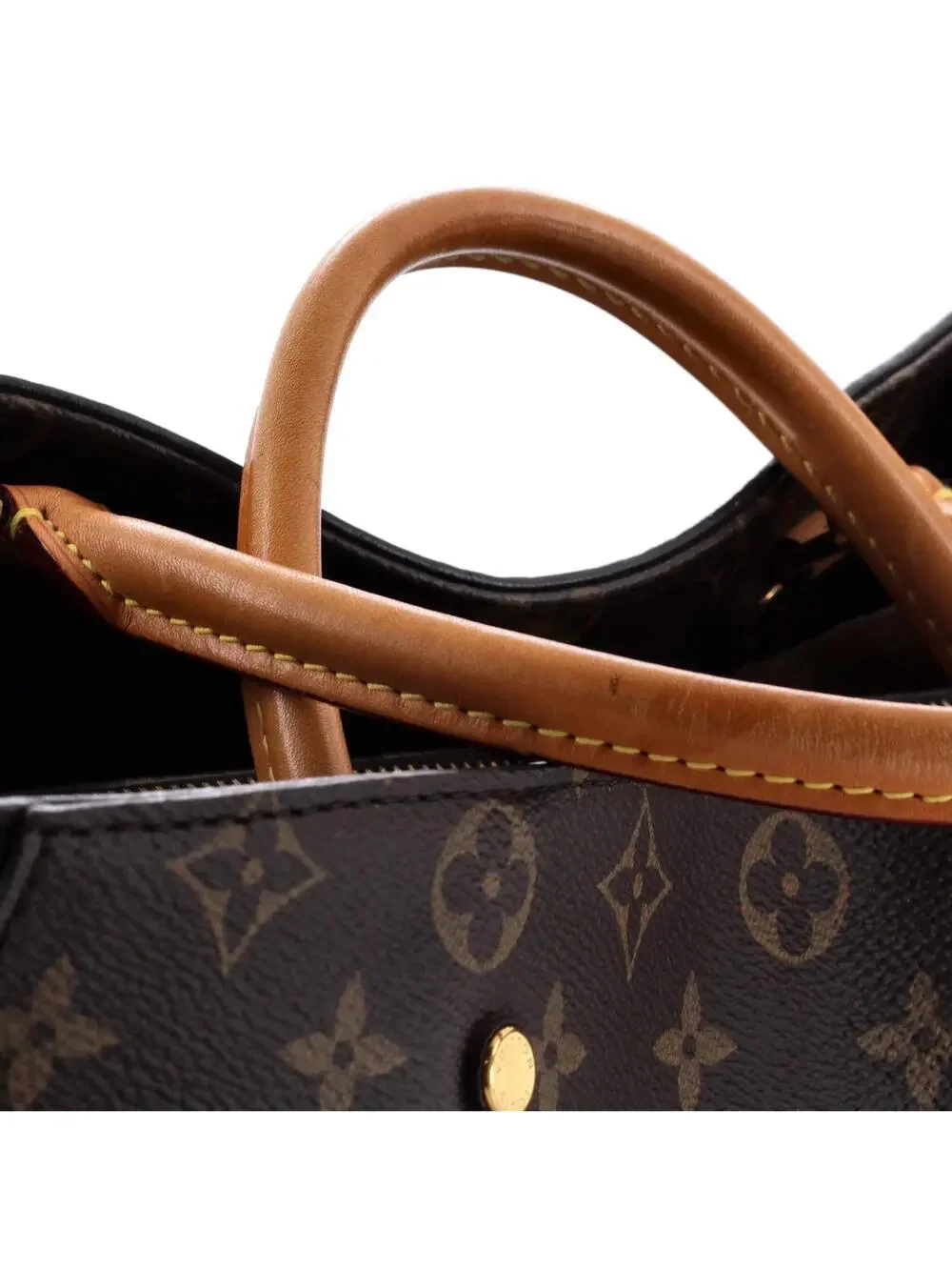 Louis Vuitton Montaigne Handbag Canvas #239960L22B
